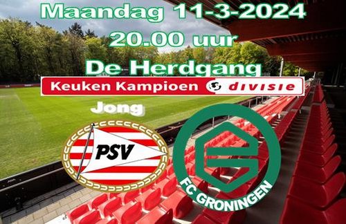 Jong PSV - FC Groningen